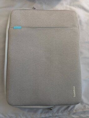 Tomtoc Grey Protective Sleeve Case - Padded Protective Cover - MacBook Pro